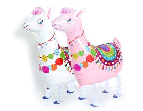 Llama alpaca balloon walking - balloon,