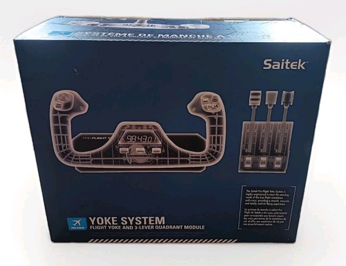 Saitek pro flight yoke - saitek, system