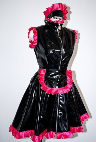 Misfitz black pvc - misfitz, pink