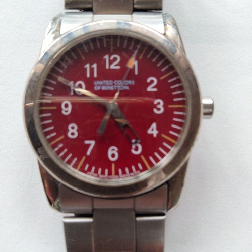 Benetton quartz watch analog - benetton,