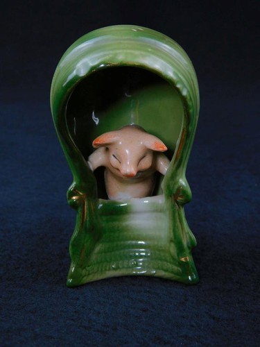 German fairing porcelain pig - fairing,
