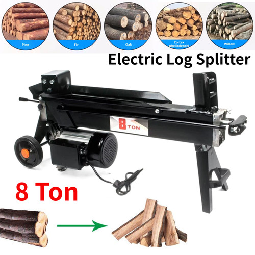 Ton electric log splitter - 8,