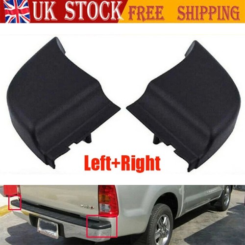 Pair rear bumper end - end, plate