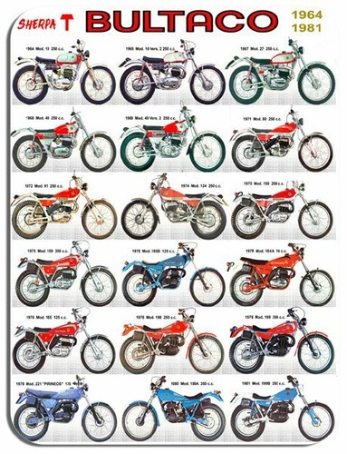 Bultaco sherpa history 1964 - bultaco,
