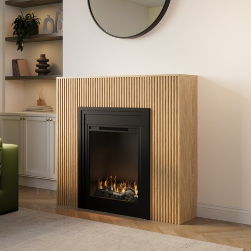 Freestanding electric fire - electric,