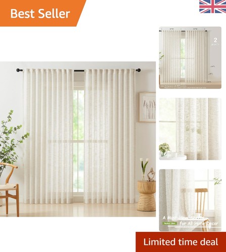 Light filtering beige linen - filtering,