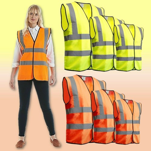 Reflective vest yellow - reflective,