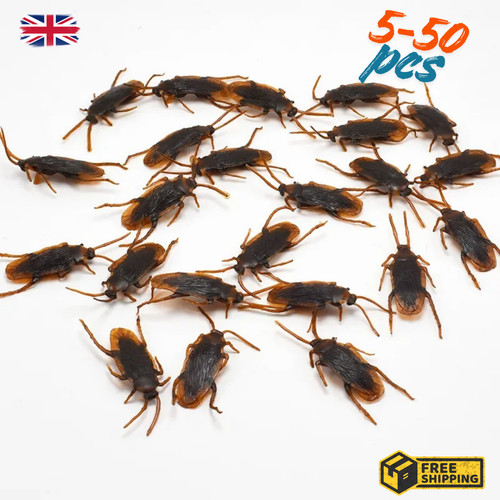 50pcs realistic fake rubber - realistic,