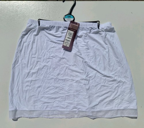 Size white waist slip - waist,