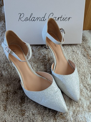 Roland cartier silver shoes - roland,