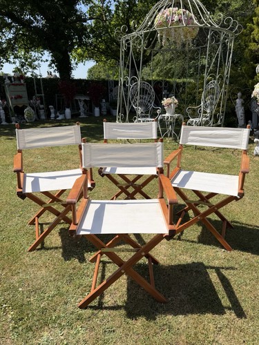 Set four directors folding - set,