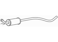 Centre Exhaust Middle Silencer