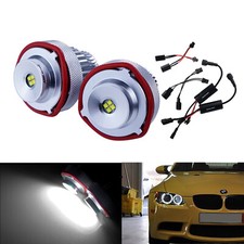 2x For BMW 5 Series E60 E61 LCI 07-10 LED Angel Eyes Halo Ring Light Bulb Canbus