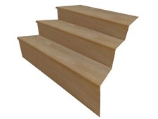 Solid Oak Stair Tread & Riser