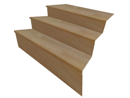 Solid oak stair tread - solid,