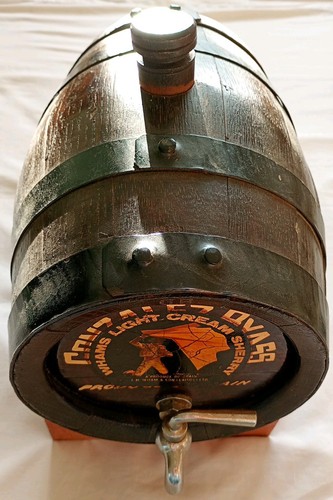 Sherry wooden barrel vintage - sherry,