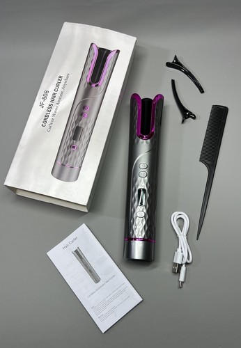 Cordless automatic hair curler - hair,