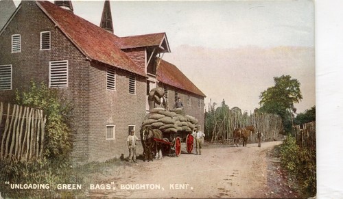 Men horse cart unloading - men,