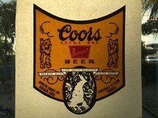 Vintage Rat's Hole Iron On T Shirt Heat Transfer Coors Beer '80s Design 