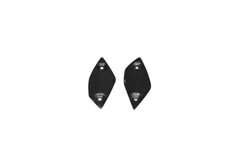 Carbon heel guards - for, yamaha