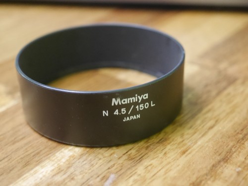 Mamiya lens hood 150 - lens, l
