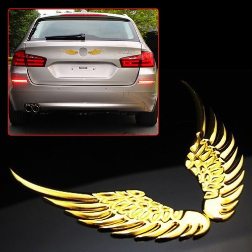 Golden angel wings - wings, window
