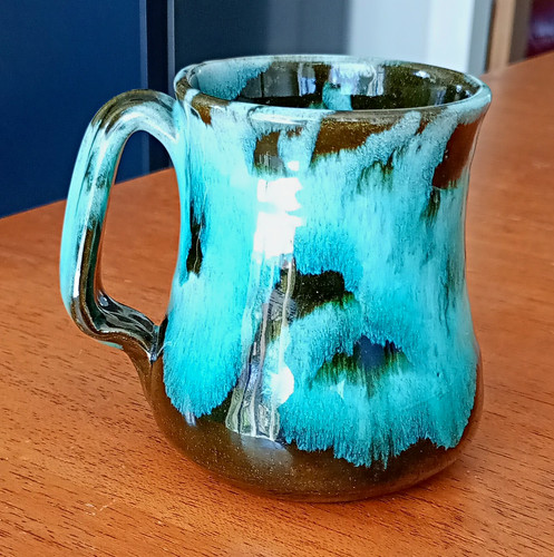 Irish studio pottery mug - irish,
