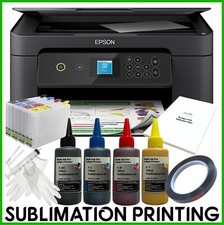 Sublimation Bundle: Epson XP-3200 All-in-1 + non-oem Ink, ARC Cartridges & Paper