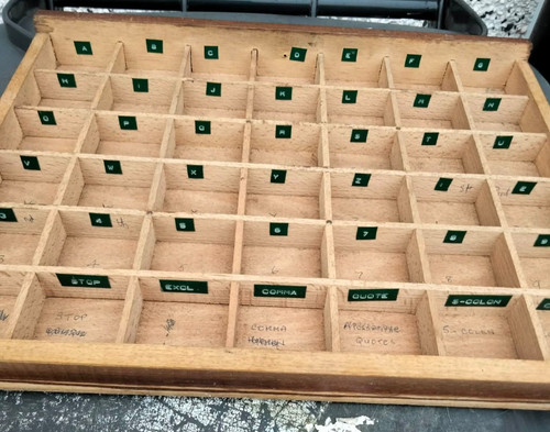 Vintage wooden oak - , small