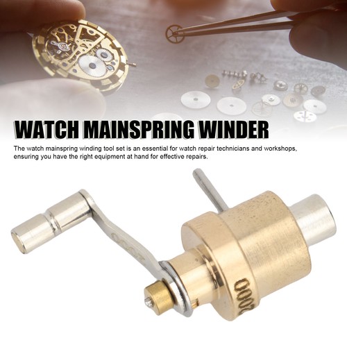 Watch mainspring winder - watch,