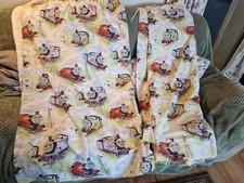 Thomas The Tank Engine Pair Of Curtains Vintage