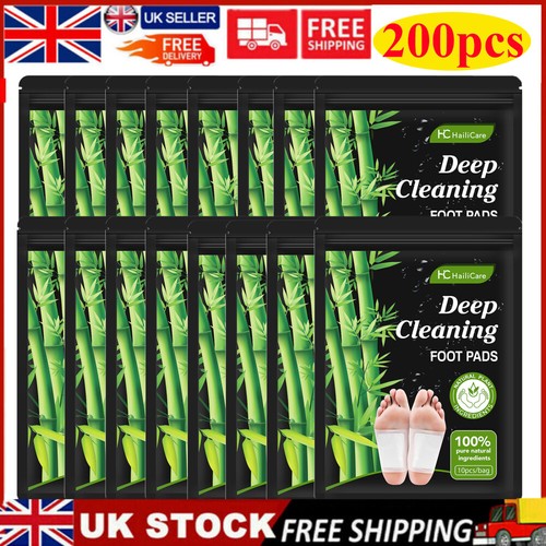 200pcs bamboo detox foot - detox,