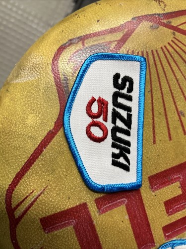 Vintage suzuki 50 cloth - vintage,