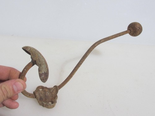 Large antique iron coat - iron,