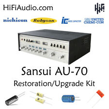 Sansui AU-70 amplifier rebuild