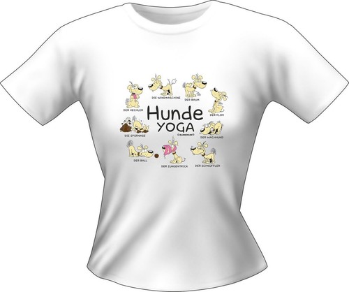 Women shirt dogs yoga - yoga, lady
