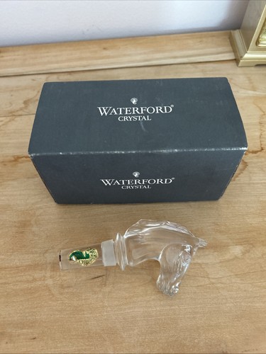 Waterford crystal horse bottle - waterford,
