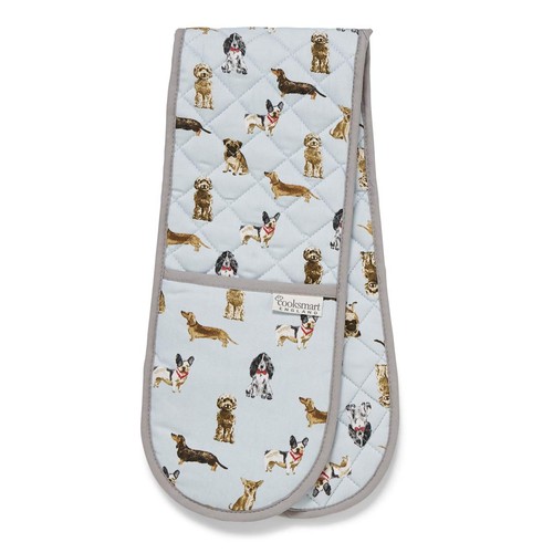 Cooksmart double oven gloves - double,