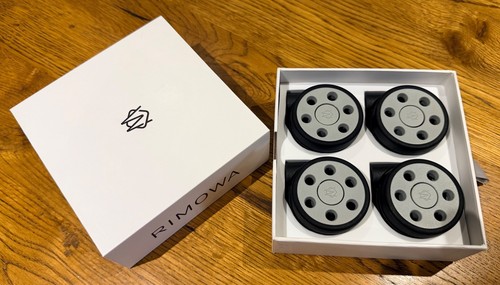 Rimowa suitcase wheels grey - suitcase,