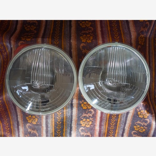 Cibie round headlights pair - cibie,
