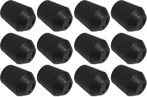 Pack black 19mm rubber - black,