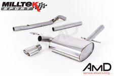 Milltek VW Corrado VR6 Cat Back Exhaust Non Resonated Oval Tip MCXVW219 92 to 95