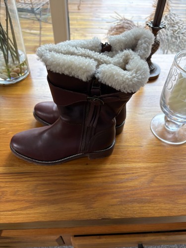 Joules leather boots - leather,