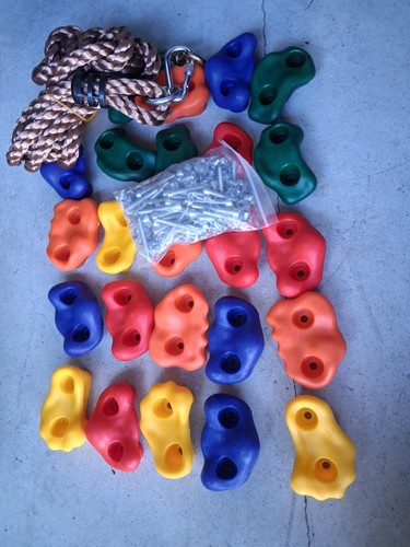 Kids rock climbing - kids,