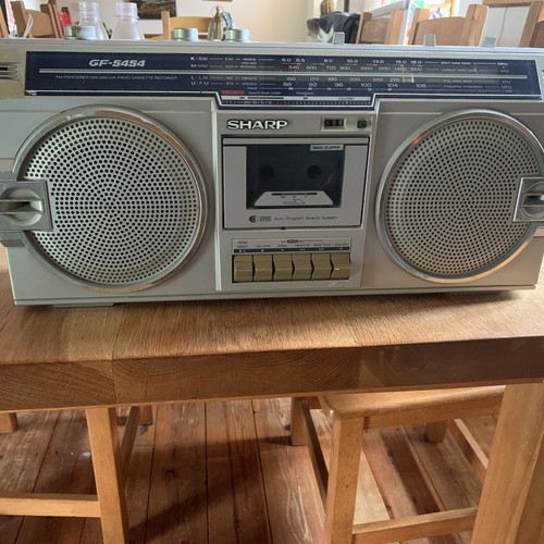 Sharp 5454 vintage radio - sharp, gf-5454