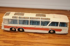 Vintage 1/43 Dinky Super Toys Vega Major Luxury Coach Bus 952, England Blue Seat