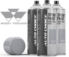 MF Massey Ferguson Stoneleigh Grey Tractor Paint Enamel Spray Aerosol x3 400ml