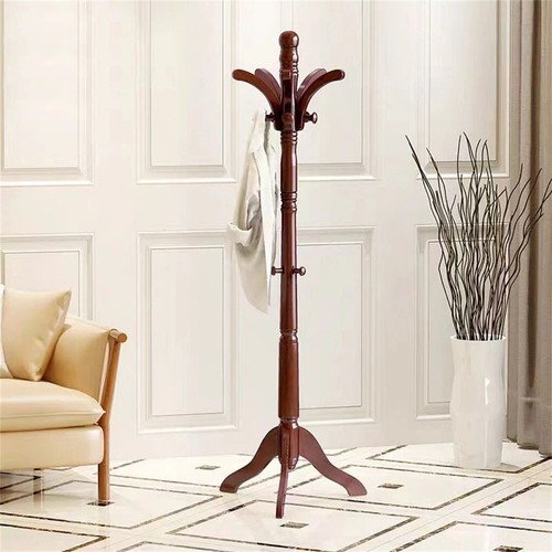 Rustic wooden clothes rail - rustic,