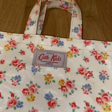 Cath Kidston Small Floral Tote Bag 20 x19cms Very Good Used Condition
