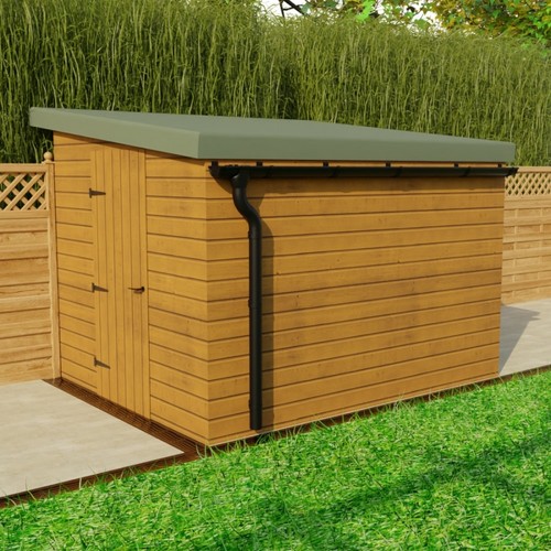 Galeco steel gutter small - steel, shed
